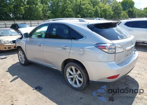 2010 Lexus Rx 350 z USA, uszkodzony, nr VIN 2T2ZK1BA4AC030893